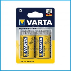 PILHA VARTA SUPERLIFE R20 D