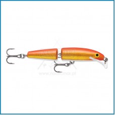 Amostra Rapala Jointed Floating J-13 13cm Gold Fluorescent Red