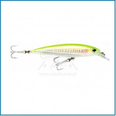 Amostra Rapala X-RAP Saltwater 12cm Hot Chartreuse UV