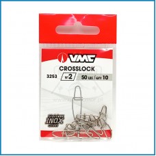 Clip VMC 3253 SS nº2 50lb 10pcs