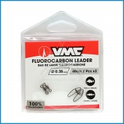 Clip com Leader VMC 0.35mm 40cm 2pcs