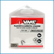 Clip com Leader VMC 0.30mm 40cm 2pcs