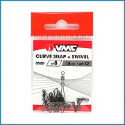 Clip Destorcedor VMC 3520 nº8 18kg 12pcs Clip Destorcedor VMC 3520 nº8 18kg 12pcs