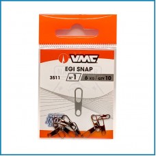Clip VMC 3511 Egi Snap nº1 6kg 10pcs
