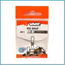 Clip VMC 3511 Egi Snap nº2 8kg 10pcs