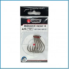 Anzois VMC 7242CT nº4/0 ReDentex Front+ 5un