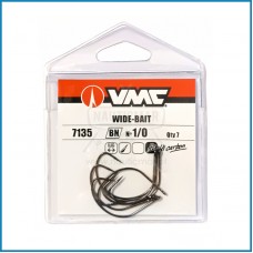 Anzois VMC 7135 BN nº1/0 Wide Bait 7un