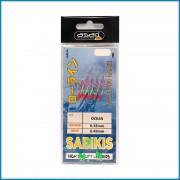 Montagem Asari Sabiki Flashing Rig Ocean nº6
