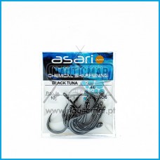 ANZOL ASARI BLACK TUNA A4123NOS nº4/0 10un