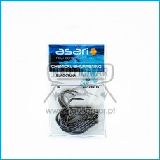 ANZOL ASARI BLACK TUNA A4123NOS nº6/0 10un