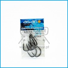 ANZOL ASARI BLACK TUNA A4123NOS nº8/0 5un