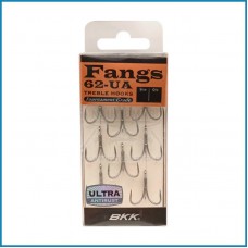 Anzois Triplos BKK Fangs 62 UA nº4 8un