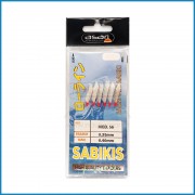 Montagem Asari Sabiki Flashing Rig Fish Skin nº4