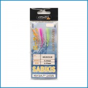 Montagem Asari Sabiki Flashing Rig Multicolor nº4