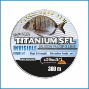 Linha Asari Titanium SFL Silic. Fluoro 0.22mm 300m