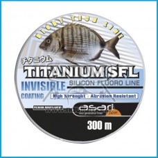 Linha Asari Titanium SFL (Silicon Fluoro Line) 0.26mm 300m