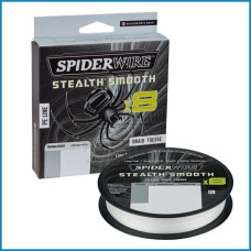 Multifilamento SpiderWire Stealth Smooth x8 Translucent 0.15mm 150m