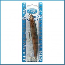 Amostra Lucky Craft SW Flash Minnow 130MR Ghost Oil Sardine