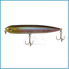 Amostra Spanish Lures Omega 90 13g Ghost Shad