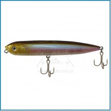 Amostra Spanish Lures Alfa 100 14g Ghost Shad