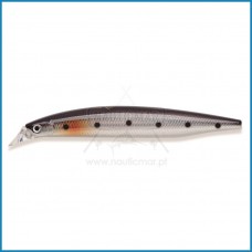 Amostra Spanish Lures Mesias 140-S 30g Black Sardine