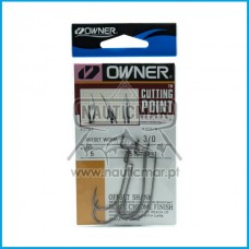 Anzois Owner Offset Shank 5101-131 nº3/0 5un