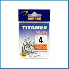 Anzol Barros Titanus Pika BN nº4