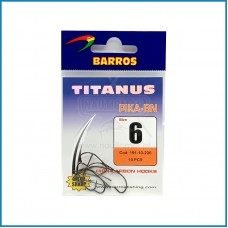 Anzol Barros Titanus Pika BN nº6