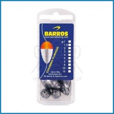 Chumbo Furado Barros 6gr (Caixa de +- 80gr)