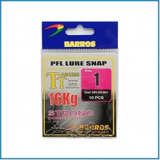 Clip Barros PFL Lure Snap nº1 10pcs
