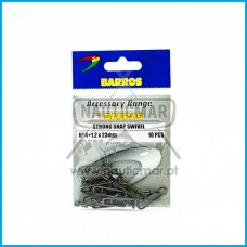 Destorcedor Barros Strong Snap Swivel nº4+1.2x23mm