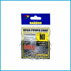 Clip Barros Mega Força NI 50Kg 10pcs