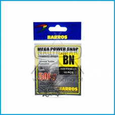 Clip Barros Mega Força 50Kg 10pcs