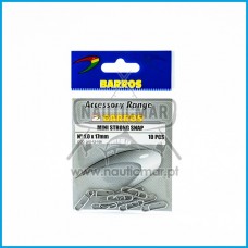 Clip Barros Strong Snap Mini nº1.0x17mm